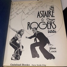 The Fred Astaire & Ginger Rogers Arlene Croce 1972 HCDJ 1st Ed. Galahad Books comprar usado  Enviando para Brazil