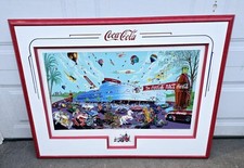 Framed incredible coca for sale  West Springfield