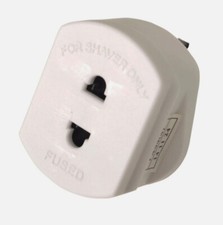 Shaver plug adaptor for sale  ASHFORD