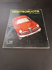 Rivista quattroruote numero usato  Italia