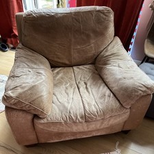 Leather armchair for sale  HINCKLEY