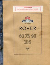 Rover 105s 1957 for sale  LEDBURY