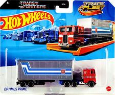 Hot Wheels 🔥 1:64 2024 Track Fleet Transformers 🤖 Optimus Prime 🤖 JFF66 segunda mano  Embacar hacia Argentina