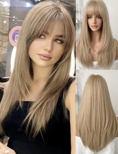 Perruque synthétique blond d'occasion  Artix