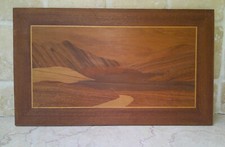 Pretty marquetry picture for sale  SETTLE