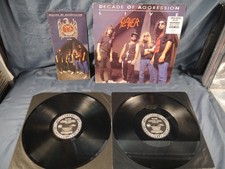 SLAYER- DECADE OF AGGRESSION LIVE   2 VINYL LP 1ST 1991  UK PRESS   DEF AMERICAN comprar usado SLAYER- DECADE OF AGGRESSION LIVE   2 VINYL LP 1ST 1991  UK PRESS   DEF AMERICAN comprar usado  Enviando para Brazil