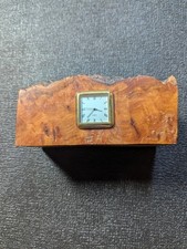 Elm burr clock for sale  BIRMINGHAM