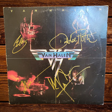 Van Halen assinado lp***Estreia 1978***4 membros, usado comprar usado  Enviando para Brazil