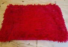 Red fluffy pillow for sale  AYLESBURY