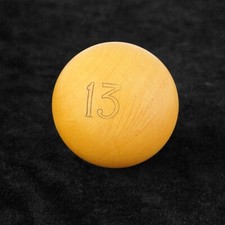 Usado, Bola de baquelite vintage nº 13 – 69mm, 222g – Bilhar antigo ou display industrial comprar usado  Enviando para Brazil