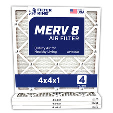 Filtro de ar Filter King 4x4x1 pacote com 4 Merv 8 tamanho real 4 x 4 x 0,75" comprar usado Filtro de ar Filter King 4x4x1 pacote com 4 Merv 8 tamanho real 4 x 4 x 0,75" comprar usado  Enviando para Brazil