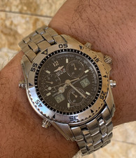 Autêntico relógio cronógrafo Sector 650 sem limites mostrador preto SS quartzo suíço 42mm comprar usado  Enviando para Brazil