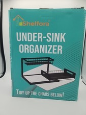 Organizador sob pia gaveta de armazenamento deslizante cozinha banheiro armário cabine pacote com 2, usado comprar usado  Enviando para Brazil