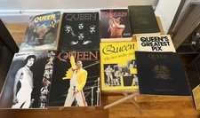 Queen Rock Band - 15 Used Book Lot - Freddie Mercury - Brian May - Roger Taylor comprar usado  Enviando para Brazil