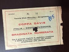 Tennis coppa davis usato  Torre Canavese