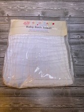 Usado, Toalha de banho Trendy Baby 100% algodão orgânico corante sem produtos químicos 42"X28" nova comprar usado  Enviando para Brazil