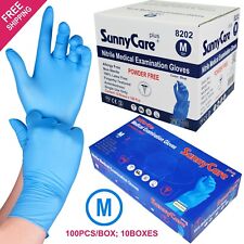 1000 luvas de exame de nitrilo SunnyCare #8202 classificação quimio (látex de vinil sem pó) M comprar usado  Enviando para Brazil