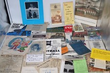 lote antigo de papel efêmero, misto, Elvis, Futebol, Caixa de Sabão, Hit Parader, Justo, usado comprar usado  Enviando para Brazil
