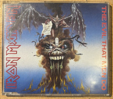 IRON MAIDEN * THE EVIL THAT MEN DO * CD MAX-SINGLE EMI CDEM 64 PLAYS GREAT 1988 comprar usado  Enviando para Brazil