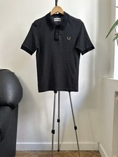 Polo masculina Fred Perry Miles Kane ponto preto pequena comprar usado  Enviando para Brazil