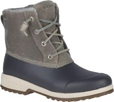 Bota de neve feminina Sperry repelente marítima cinza STS82667 EUA tamanho 6.5 UE 37 comprar usado  Enviando para Brazil