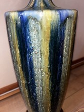 LÂMPADA MCM Cerâmica Retrô Vintage Mesa Alta Boa! comprar usado  Enviando para Brazil