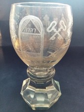 Vintage masonic goblet for sale  BRISTOL