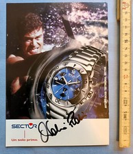 Cartolina autografata antonio usato  Verona