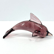 Dolphin art glass for sale  Blair