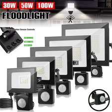 Led floodlight pir for sale  CANNOCK