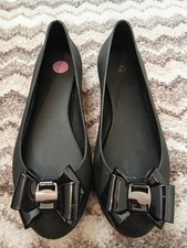 Black jelly shoes for sale  BRISTOL