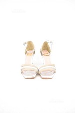 Scarpe donna argentate usato  Susegana