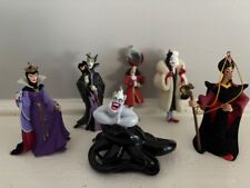 Disney "Villanos" Juego de Adornos de Navidad ~ 6 Piezas ~ SIN CAJA ~ USADO (Artículo #24-1) segunda mano  Embacar hacia Argentina