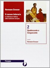 Canone letterario grosser usato  Busto Arsizio