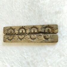 Moldes decorativos de madeira vintage feitos à mão para biscoitos doces primitivos da década de 1920 2 peças 13 comprar usado  Enviando para Brazil