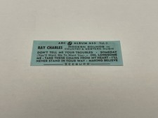Jukebox title strip for sale  Prospect