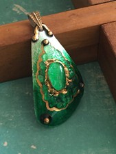 Vintage pendentif email d'occasion  Besançon
