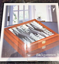 Backgammon set mahogany for sale  Randolph