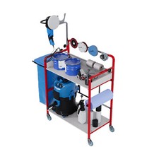 Carrello per verniciatura usato  Spedire a Italy