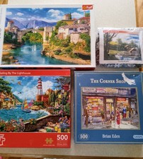 Jigsaw puzzles 500 for sale  HALIFAX