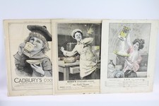 Antique advertising prints for sale  LEEDS
