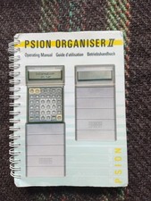 Operating manual psion for sale  LLANARTH