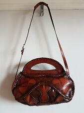 Tooled leather handbag for sale  OXFORD