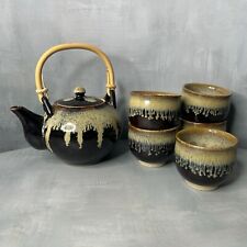 Drip glazed stoneware for sale  Drexel Hill