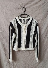 Black white striped for sale  BRIGHTON