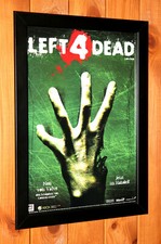Left 4 Dead PC Windows Xbox 360 Mac OS X raro pôster pequeno página de anúncio emoldurada, usado comprar usado  Enviando para Brazil