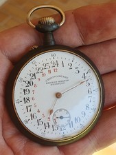 Montre poche 24h d'occasion  Le Luc