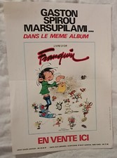 Franquin affiche promo d'occasion  Paris XVIII