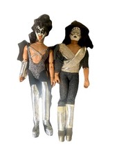 Bonecas Kiss Vintage 1977 Mega Corp Gene Simmons and Ace Frehley , usado comprar usado  Enviando para Brazil