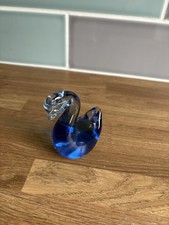 Beautiful glass blue for sale  NUNEATON
